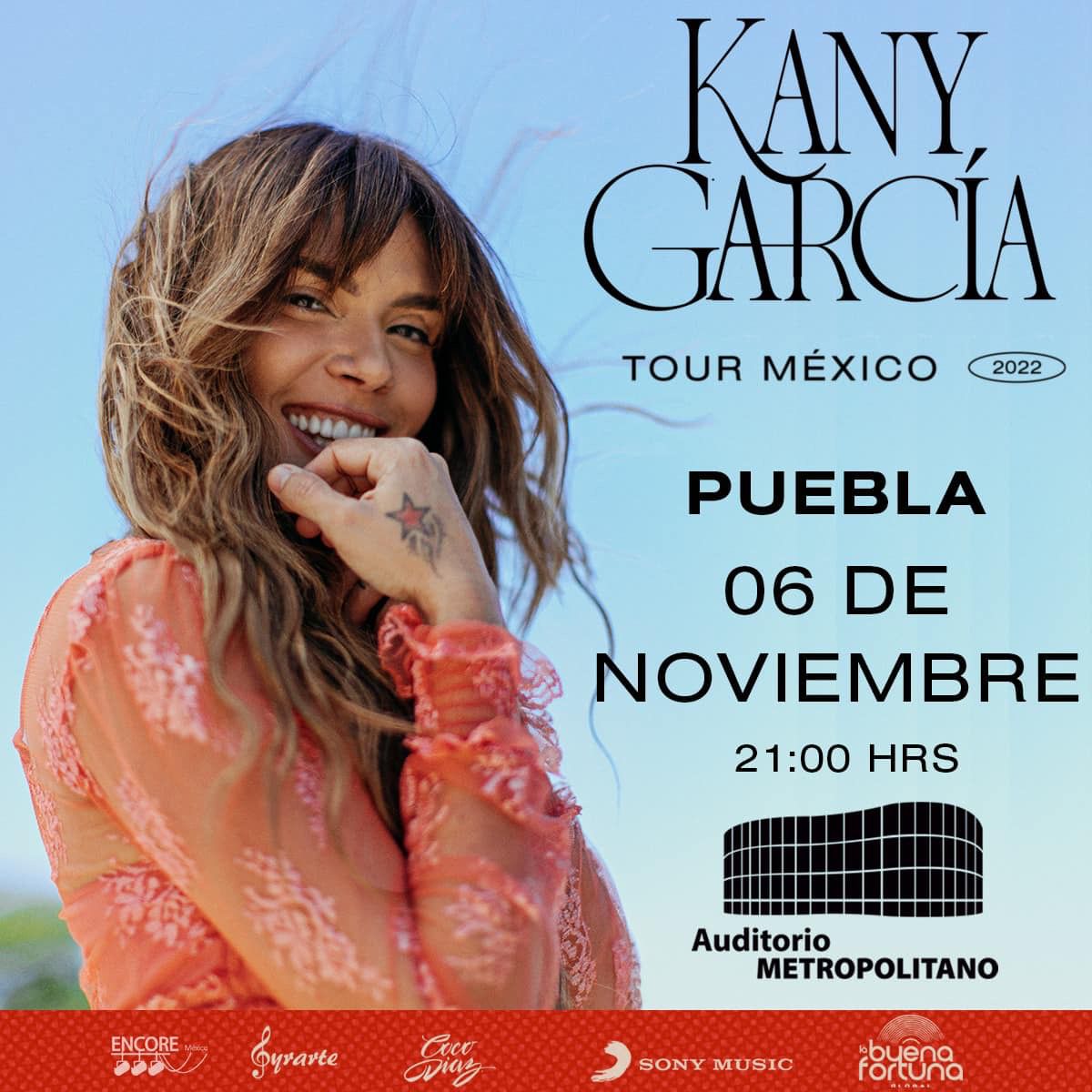 kany garcia tour mexico 2022