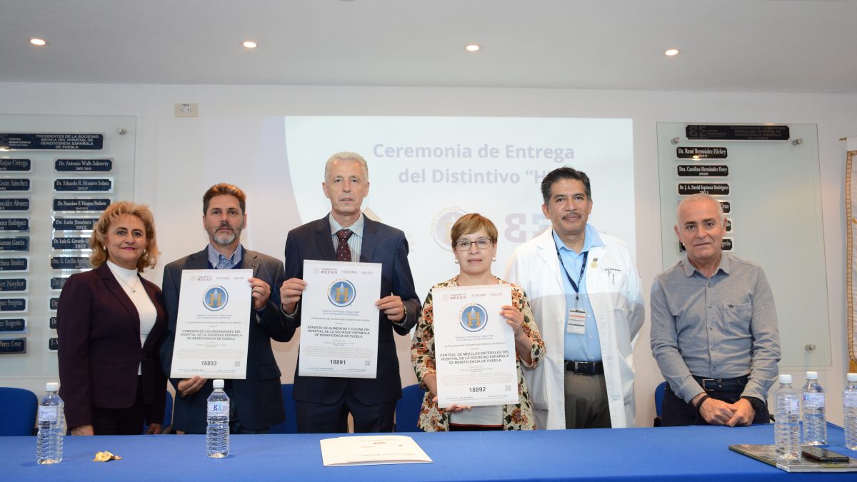 Entrega de distintivos- Hospital Beneficencia Española