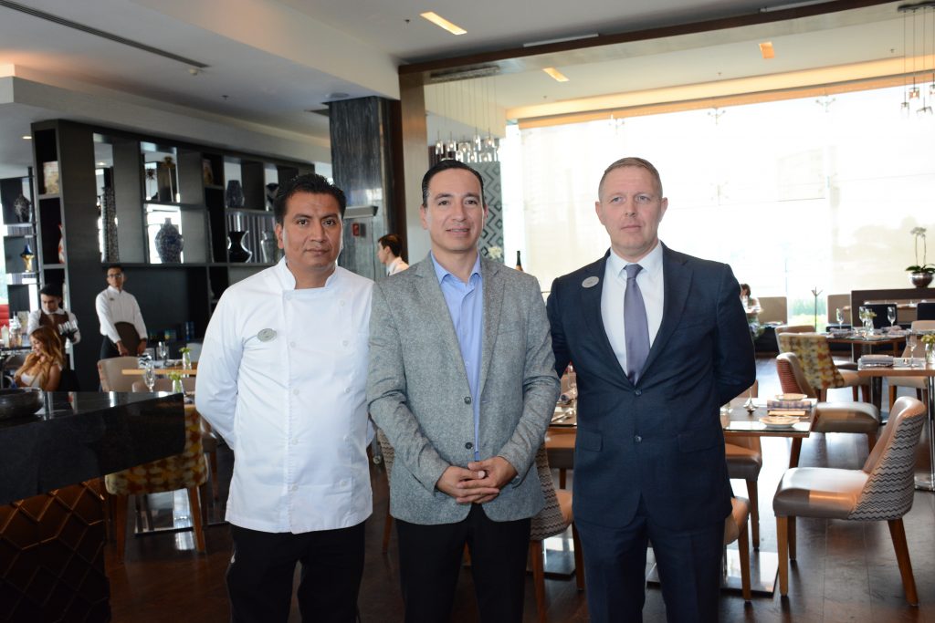 Chef Iván Pérez , Luis Herrera, Mariano Mauro