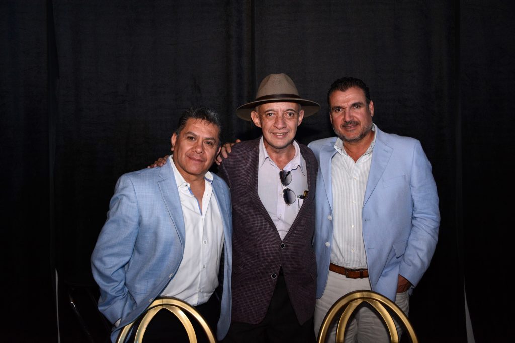 Chucho garita, mino y Santiago González