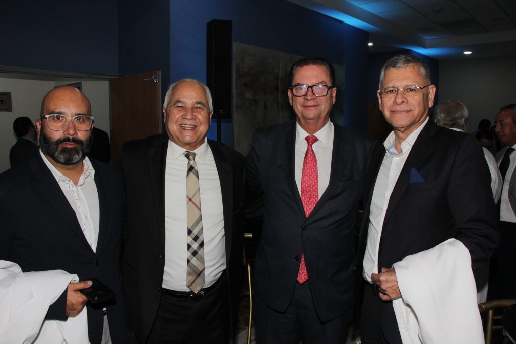 Gerardo Rayón, Alfredo Domínguez, Ernesto Theurel y Arturo Joachin