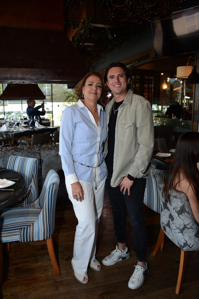 Gaby Espinosa y Adolfo Lazzari