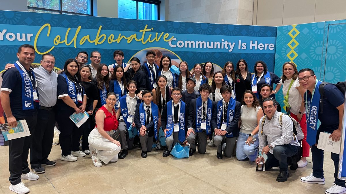 Alumnos del Andes Puebla participaron en el ISTE 202