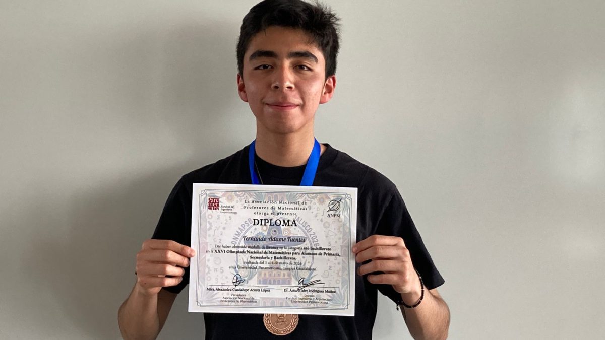 Talento que inspira: alumno de Prepa UMAD Zavaleta conquista medalla nacional en Olimpiada de Matemáticas