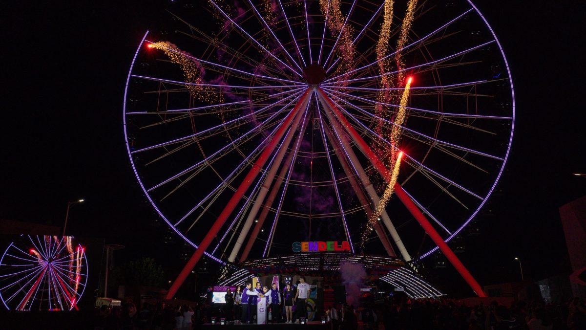 La huella de UVP se iluminó en la Estrella de Puebla